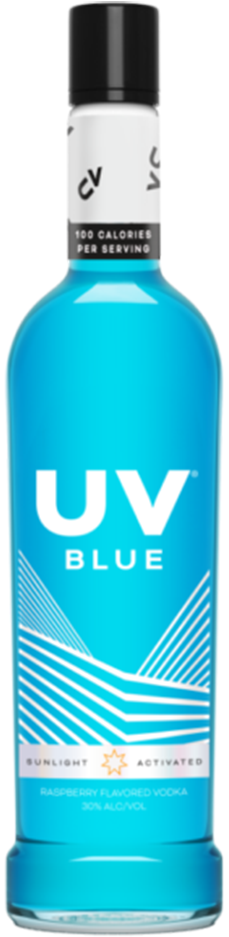 Uv Blue Raspberry Vodka Liqueur 750ml Boozebud 6931