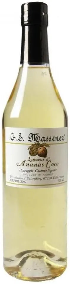 Massenez Pineapple Coconut Liqueur Ananas Coco 700ml