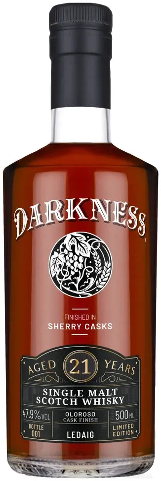 Darkness Ledaig 21 Year Oloroso 500ml