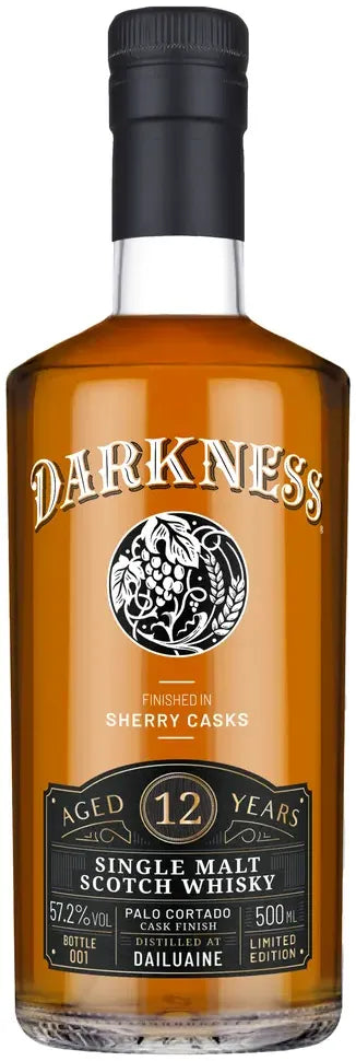 Darkness Dailuaine 12 Year Palo Cortado 500ml