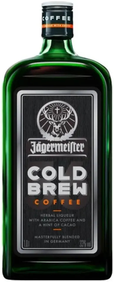 Jagermeister Cold Brew Coffee Liqueur 1L