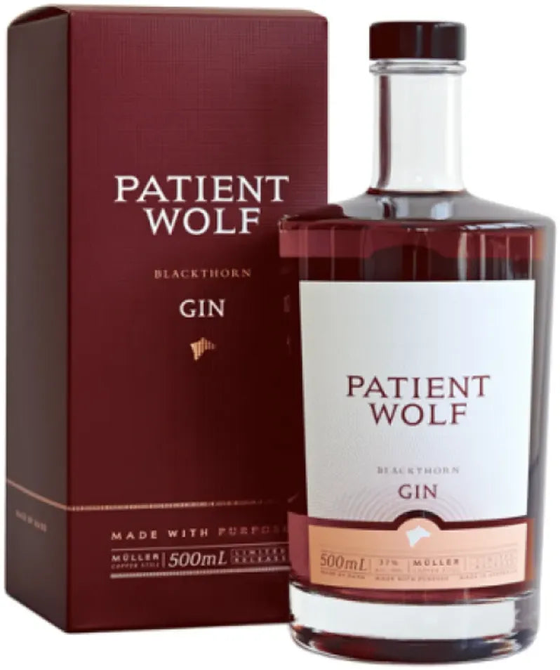 Patient Wolf Blackthorn Gin Gift Box 500ml