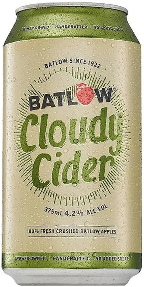 Batlow Cloudy Cider Can 375ml