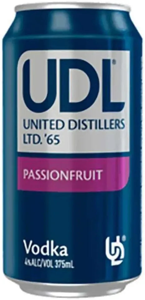 UDL Vodka And Passionfruit 375ml