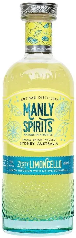 Manly Spirits Co Distillery Zesty Limoncello 700ml