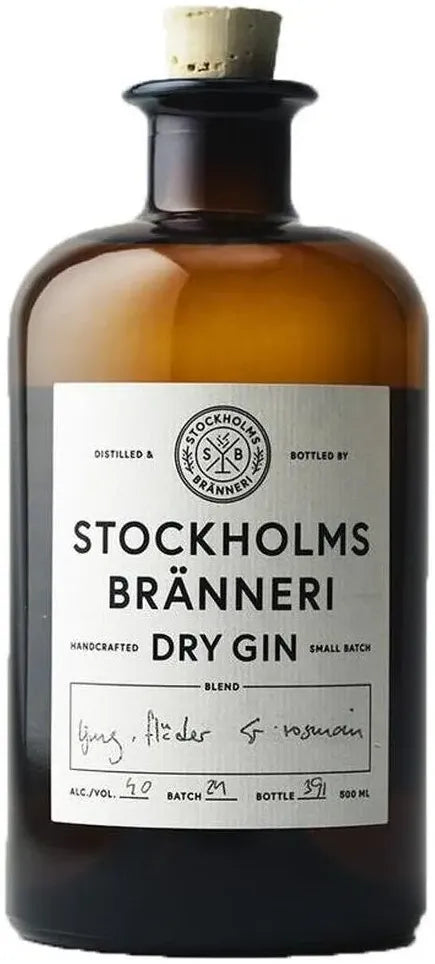 Stockholms Branneri Dry Gin 500ml