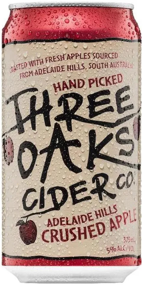 Three Oaks Cider Original Crushed Apple Cider 375ml