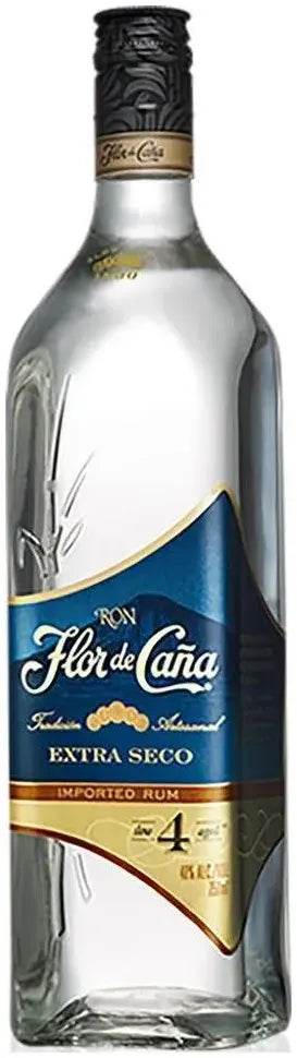 Flor De Cana 4 Year Old Extra Dry White Rum 700ml