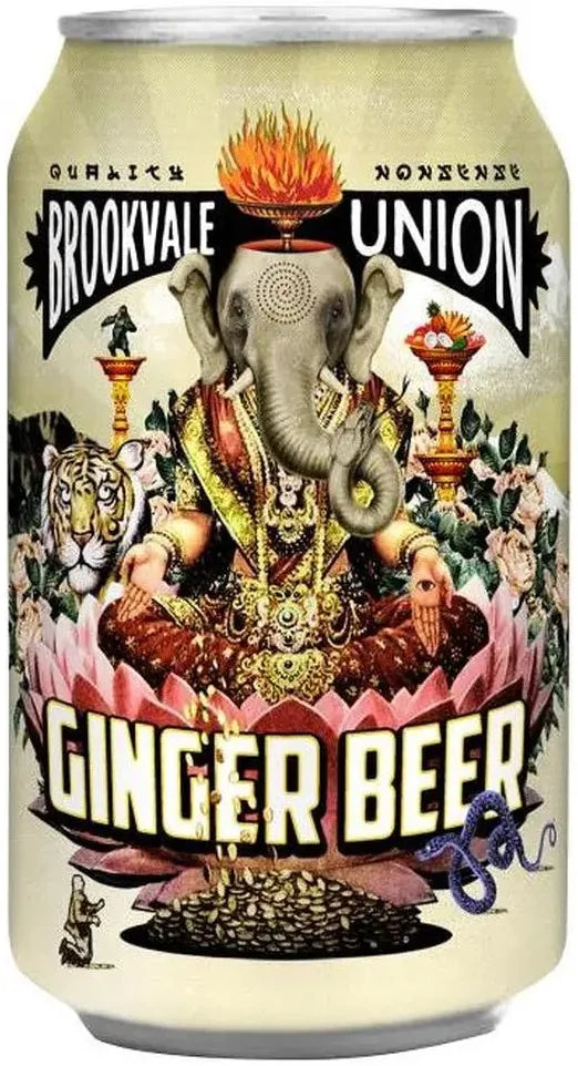 Brookvale Union Ginger Beer 330ml Can 330ml