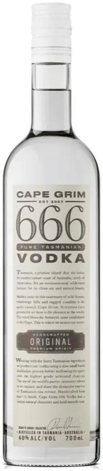 Cape Grim 666 Original Vodka 700ml