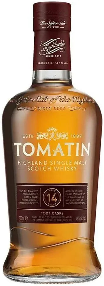 Tomatin 14 Year Old Port Cask 700ml