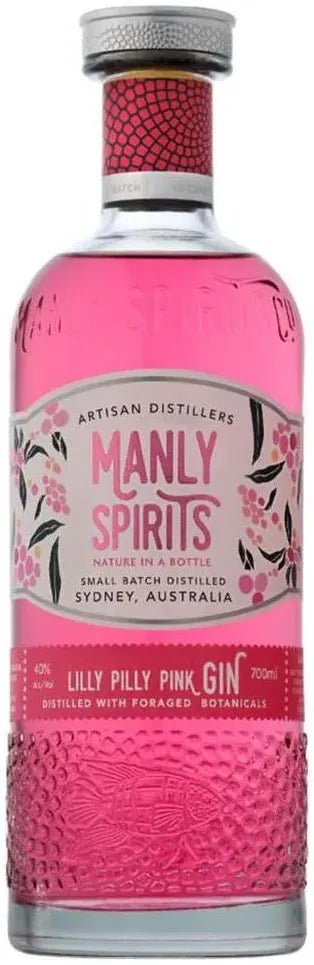 Manly Spirits Co Distillery Lilly Pilly Pink Gin 700ml