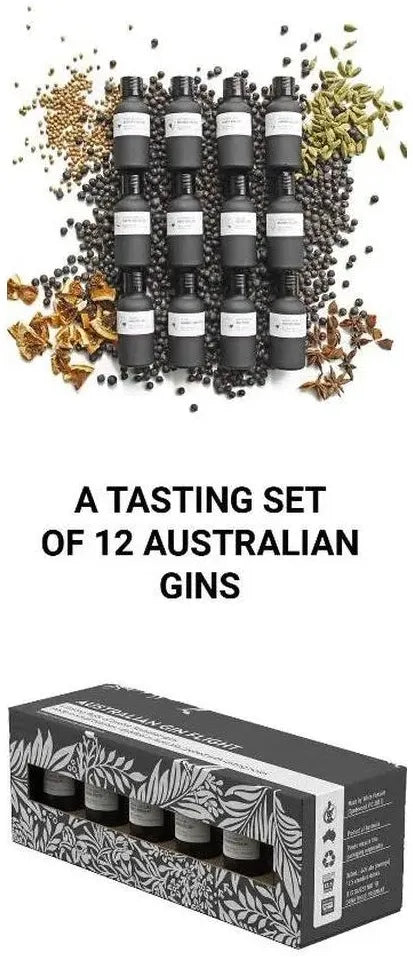 White Possum Australian Gin Tasting Set 12 X 30ml