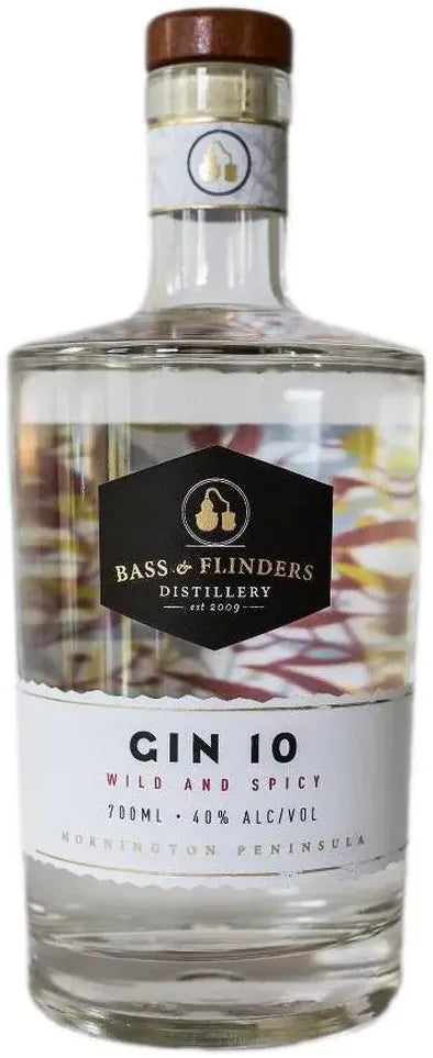 Bass & Flinders Gin 10 Wild & Spicy 700ml