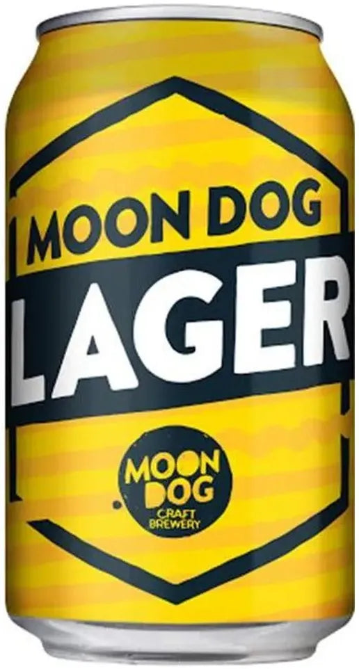 Moon Dog Lager Can 330ml