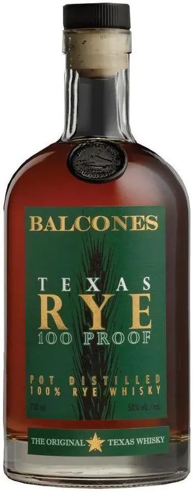 Balcones Distilling Texas Rye 100 Proof 700ml