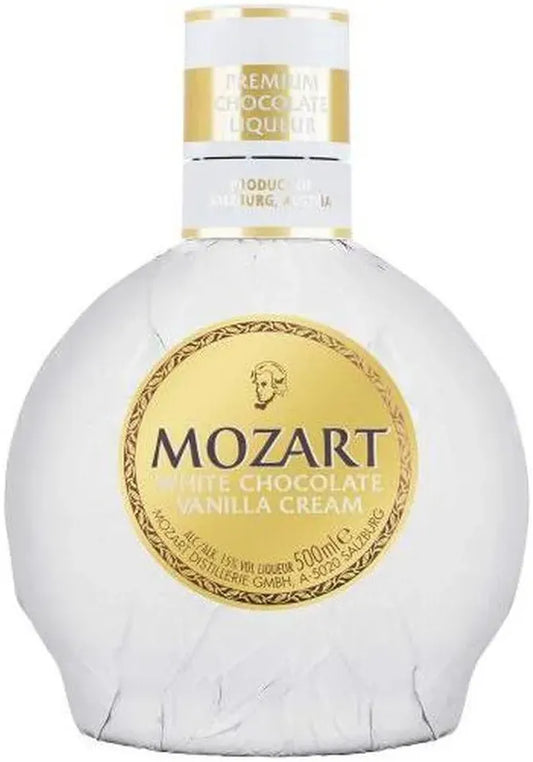 Mozart White Chocolate Vanilla Cream 500ml