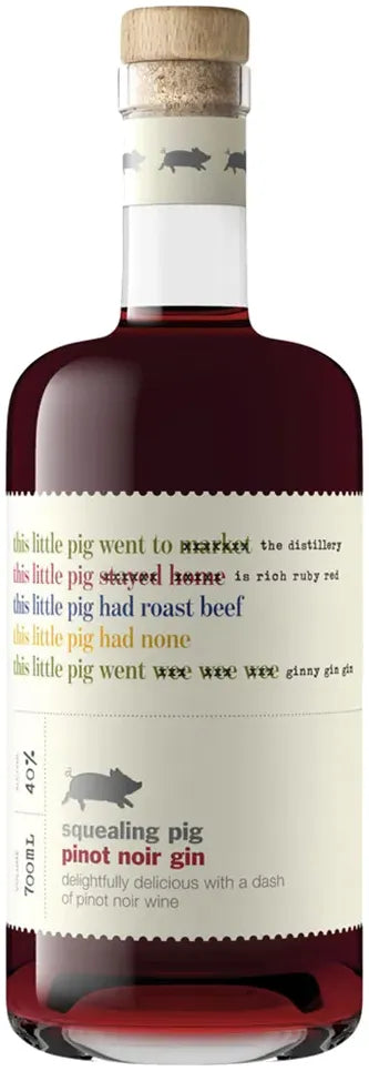 Squealing Pig Pinot Noir Gin 700ml