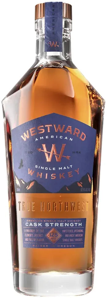 Westward Single Malt Cask Strength Whiskey 700ml