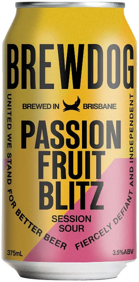 Brewdog Passionfruit Blitz Sour Ale Cans 375ml