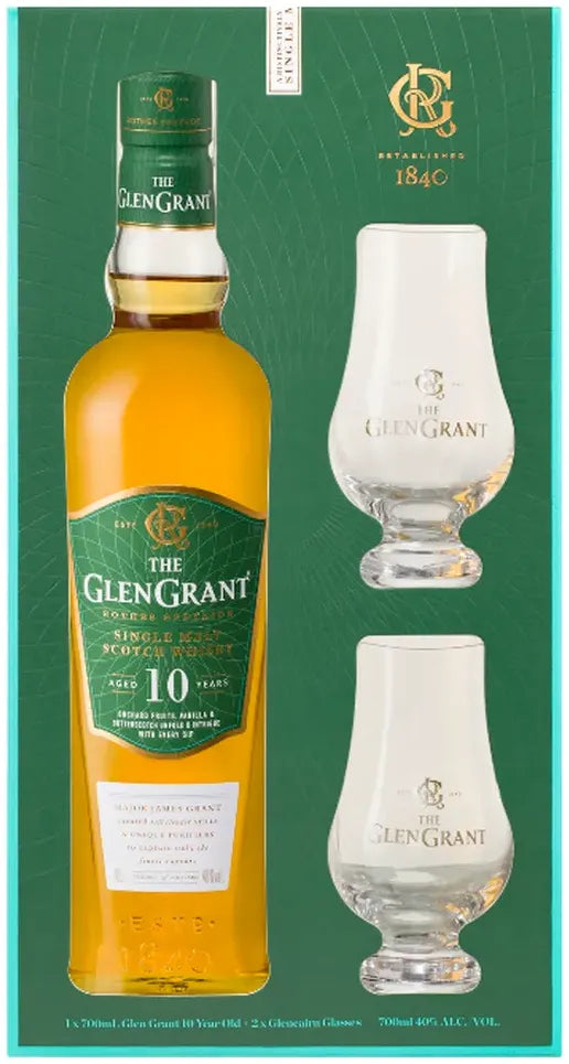 Glen Grant 10 Year Old Gift Pack 700ml