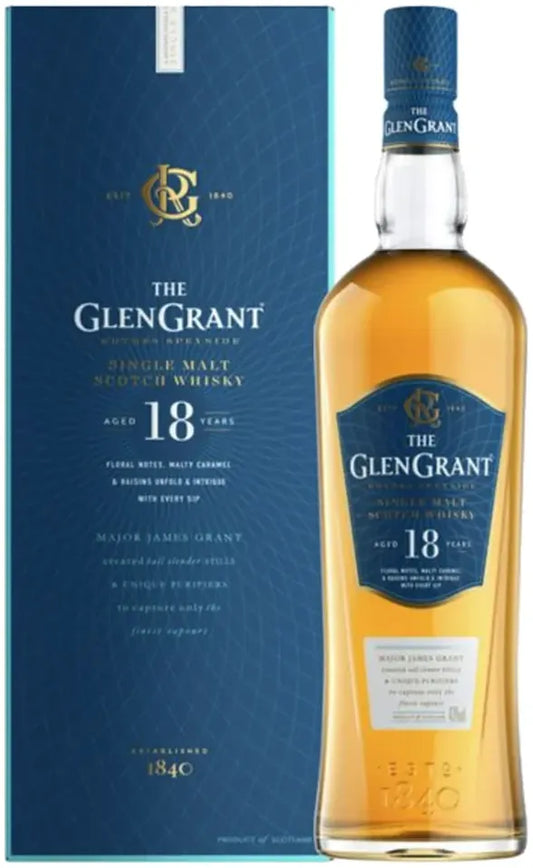 Glen Grant 18 Year Old Single Malt Scotch Whisky 1L