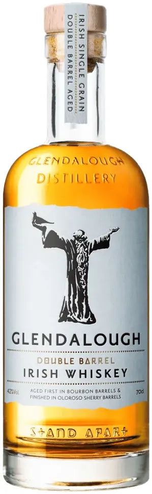 Glendalough Distillery Single Grain Double Barrel Irish Whiskey 700ml