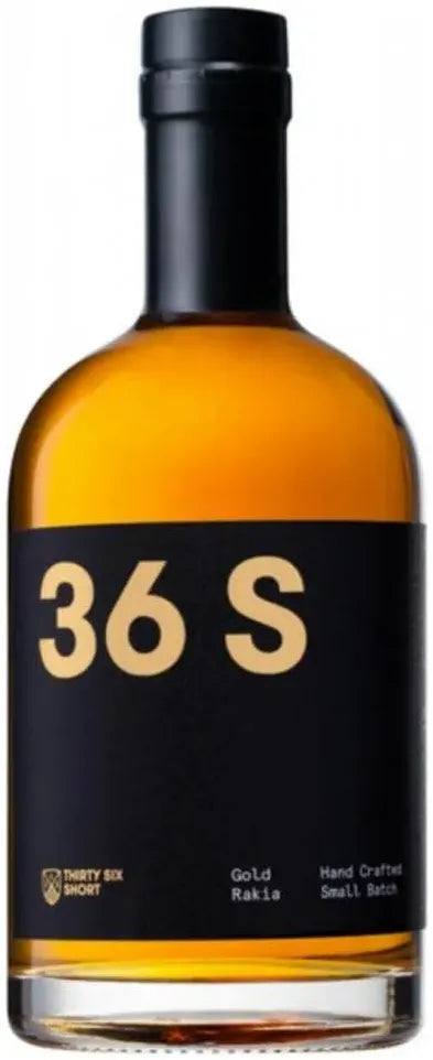 36 Short Gold Rakia 500ml