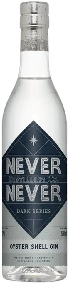 Never Distilling Co. Dark Series Oyster Shell Gin 500ml