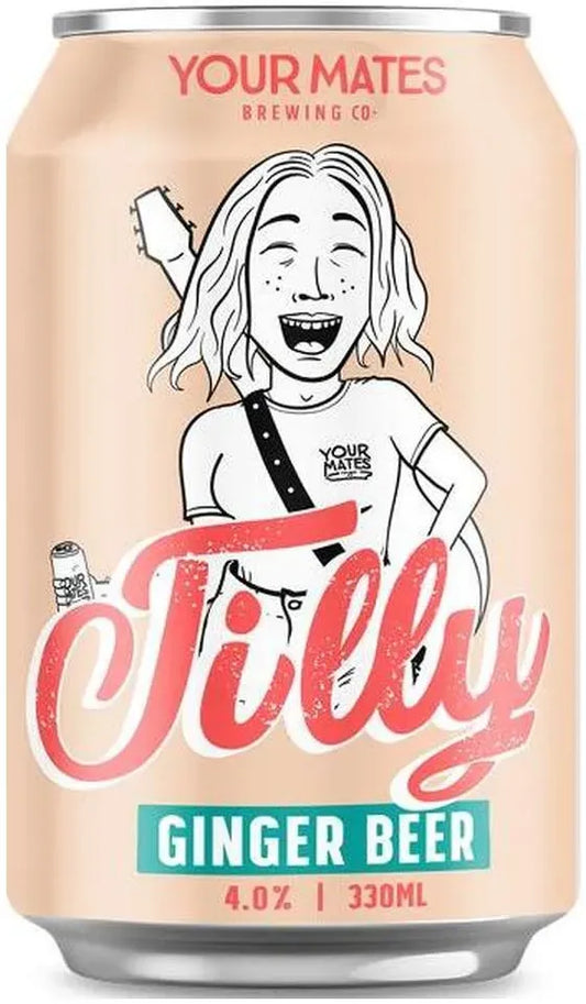 Your Mates Tilly Ginger Beer 330ml