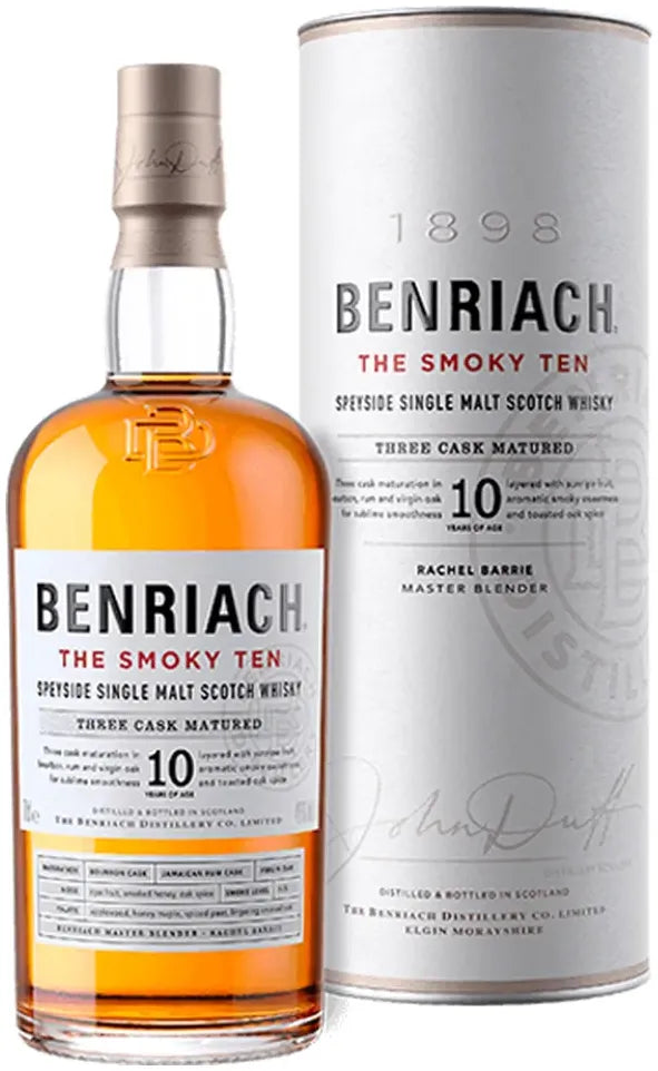 BenrIach 10 Year Old Smoky 700ml