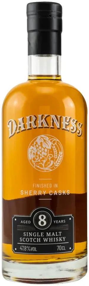 Darkness 8 Year Old Single Malt Whisky 700ml