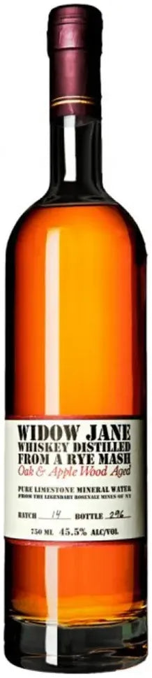 Widow Jane Oak & Applewood Aged Rye Whiskey 700ml