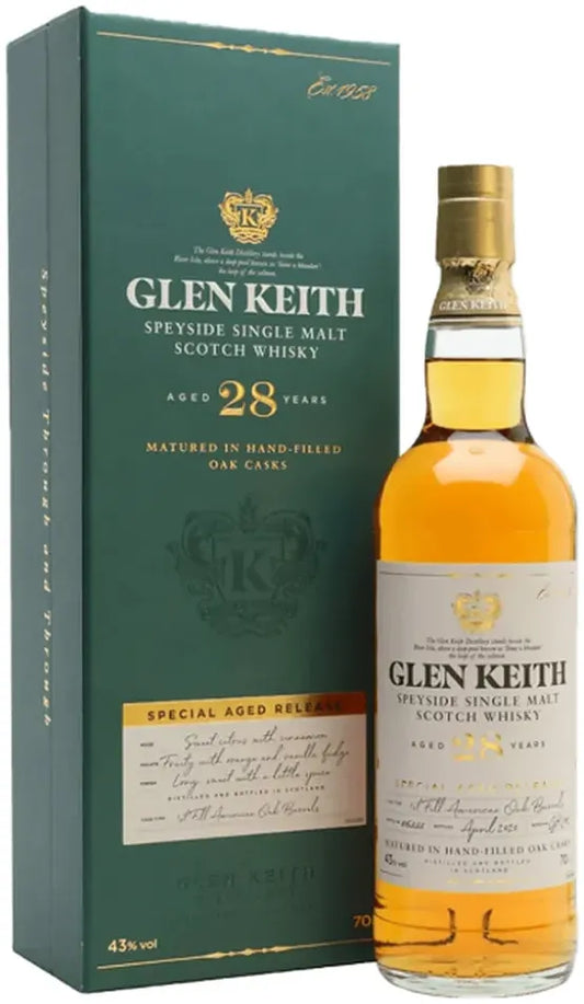 Glen Keith 28 Year Old 700ml