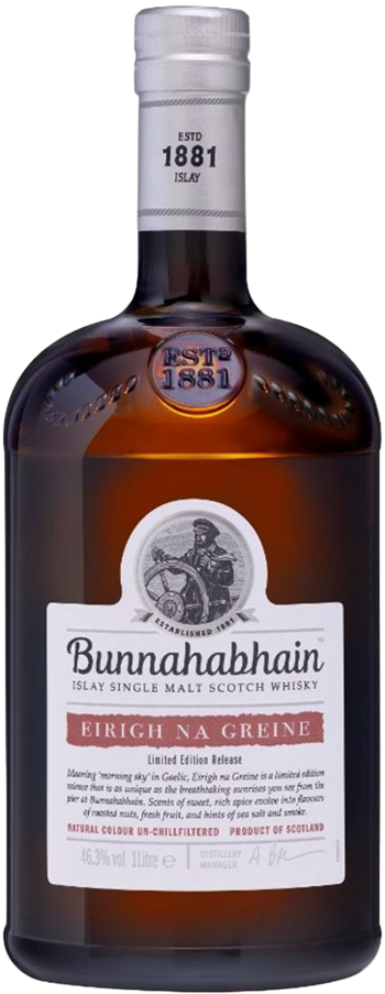Bunnahabhain Eirigh Na Greine Single Malt Scotch Whisky 1L