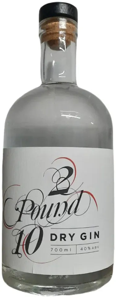 2 Pound 10 Dry Gin 700ml