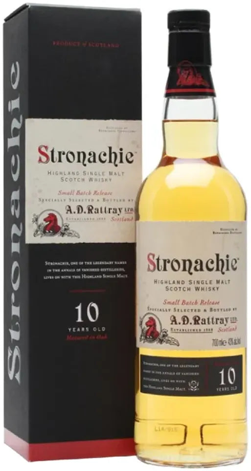 A.D Rattray StroNachie 10 Year Old Single Malt Whisky 700ml