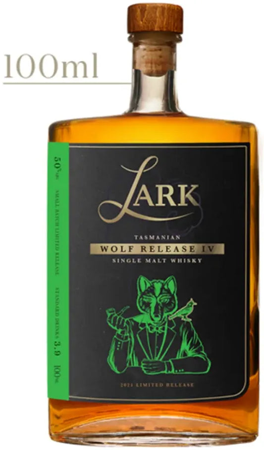 Lark Distillery Wolf Release IV Single Malt Whisky 100ml