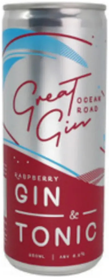 Great Ocean Road Raspberry Gin & Tonic 250ml