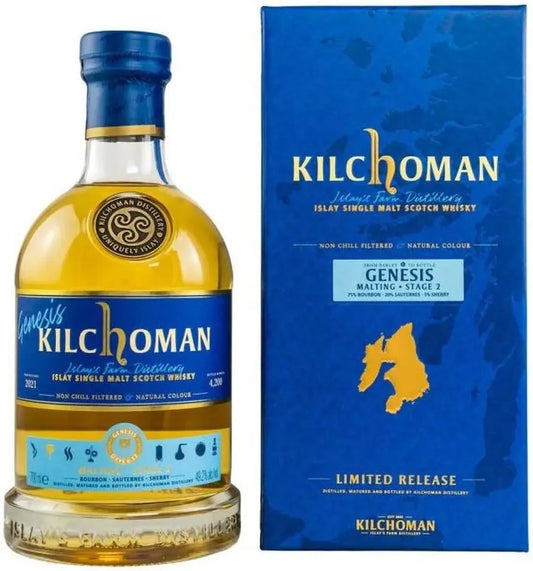 Kilchoman Genesis Harvest S2 Single Malt Scotch Whisky 700ml