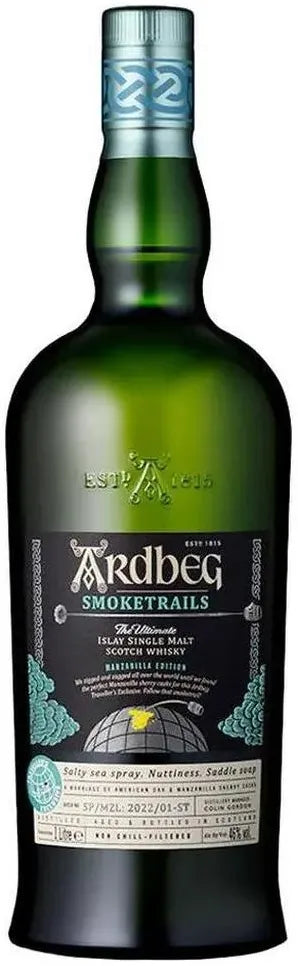 Ardbeg Smoketrails Manzanilla Edition Single Malt Scotch Whisky 1000ml