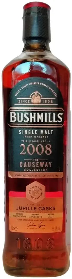 Bushmills Causeway 2008 Jupille Casks Irish Whiskey 700ml