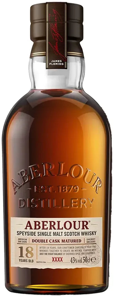 Aberlour 18 Year Old Sherry Cask Single Malt Scotch Whisky 700ml