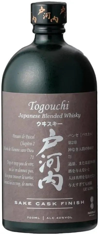 Togouchi Blended Sake Cask Finish Whisky 700ml