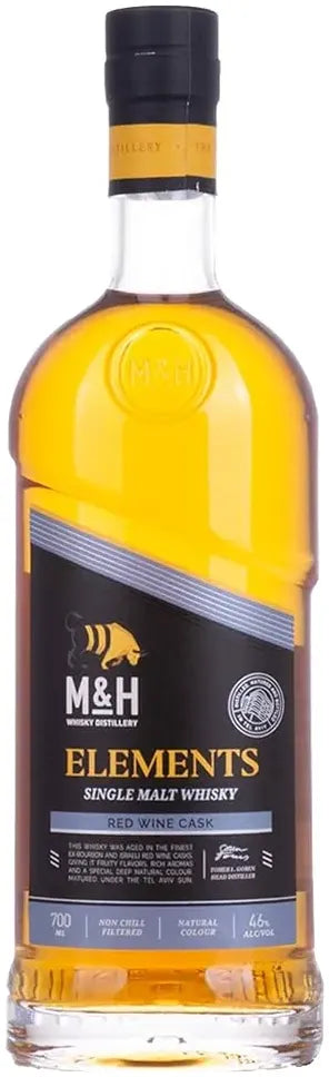 Milk & Honey Elements Red Wine Cask Israeli Single Malt Whisky 700ml