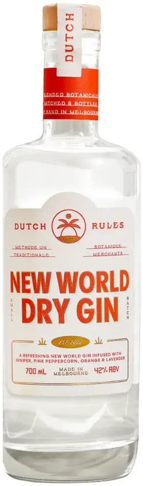 Dutch Rules New World Dry Gin 700ml