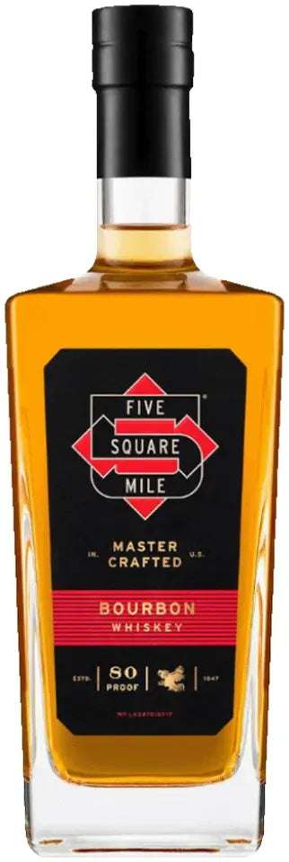 Five Square Mile Bourbon Whiskey 700ml