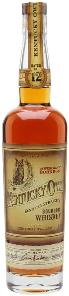 Kentucky Owl Batch 12 Bourbon Whiskey 700ml