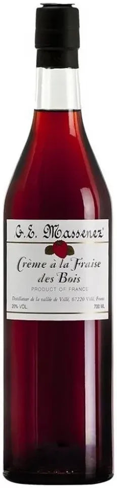 Massenez Wild Strawberry Fraise Des Bois Liqueur 700ml