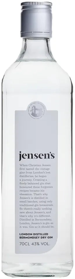 Jensens Bermondsey Dry Gin 700ml